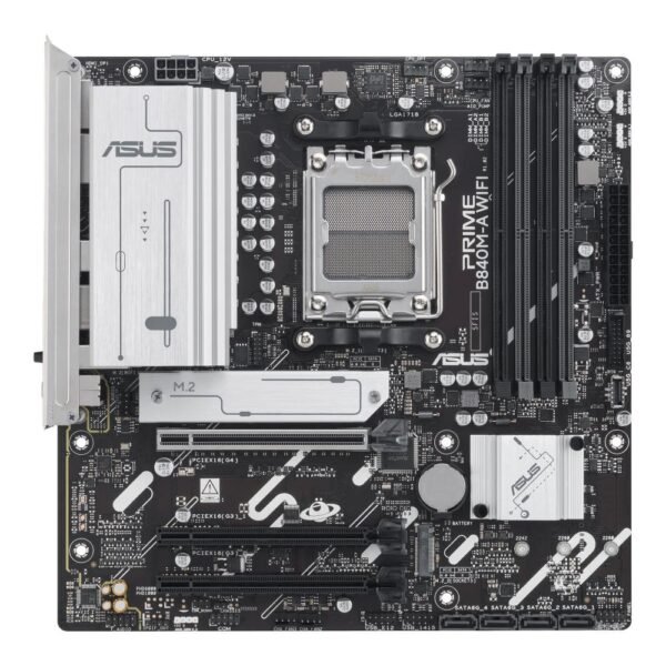 ASUS AMD B840 Hauptplatine SAM5 Micro-ATX – Bild 2