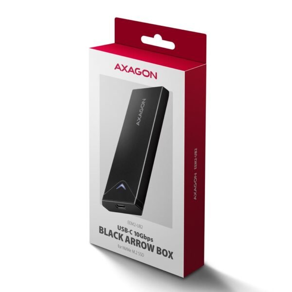 AXAGON SSD-AKKU-GEHÄUSE M.2 NVME/USB-C EEM2-UB2 AXAGON – Bild 3