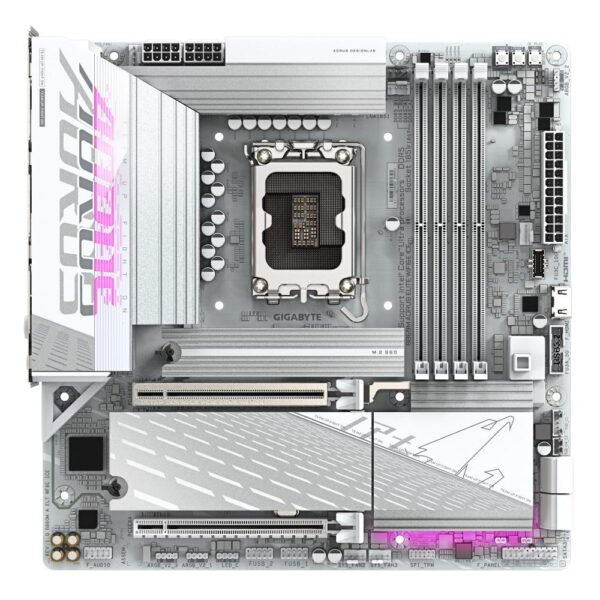 GIGABYTE Intel B860 Express Hauptplatine LGA1851 Micro-ATX – Bild 2