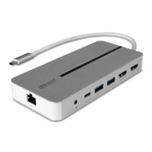 LINDY I/O DOCKING STATION USB-C/MINI DUAL 4K 43360 LINDY