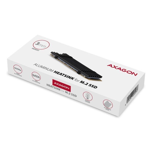 AXAGON SSD AKKU KÜHLER M.2 2280/3MM CLR-M2L3 AXAGON – Bild 2