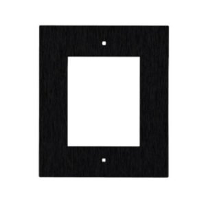 2N EINGANGSTAFEL 1MOD. BÜNDIGER RAHMEN/SCHWARZ/ IP VERSO 9155011B 2N