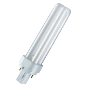 Osram DULUX D 18W/830 Lampe, effiziente Beleuchtung, EAN 4050300257976.