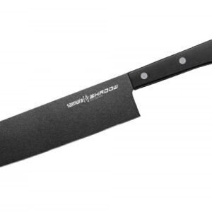 Samura SHADOW Nakirimesser mit schwarzer Beschichtung EAN 4751029320971