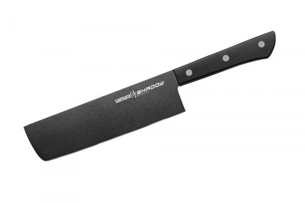 Samura SHADOW Nakirimesser mit schwarzer Beschichtung EAN 4751029320971