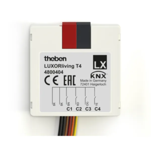 TheBen LUXORliving T4, 4-Kanal Tasterschnittstelle, EAN 4003468480144.