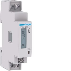 Hager Energiezähler ECN140D, 1phasig, EAN 3250612231355