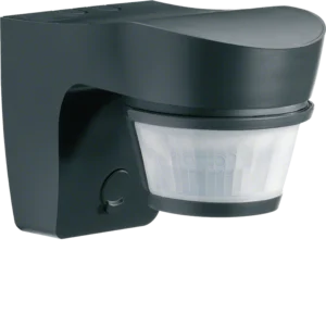 Hager Außenbewegungsmelder 200° IP55, anthrazit, EAN 3250612258314
