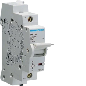 Hager Unterspannungsauslöser MZ206 für MCB RCBO 3250614562068