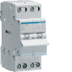 Hager SFT232 Umschalter, 32A, EAN 3250615510020
