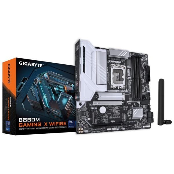 GIGABYTE Intel B860 Express Hauptplatine LGA1851 Micro-ATX – Bild 3