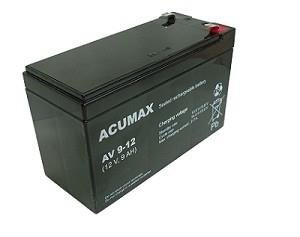 EMU BATTERIE 12V 9AH VRLA/AV9-12 T2 ACUMAX EMU