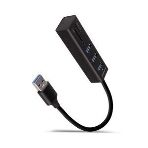 AXAGON I/O HUB USB3.2 3P SD/MICROSD/0.2M HMA-CR3A AXAGON