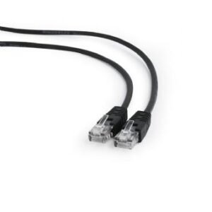 GEMBIRD PATCHKABEL CAT5E UTP 0.5M/SCHWARZ PP12-0.5M/BK GEMBIRD