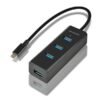 AXAGON I/O HUB USB-C 4PORT LADEN/0.4M HUE-S2C AXAGON