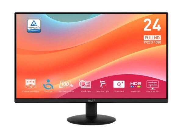 MSI 23.8 Monitor "PRO MP242L" (IPS, 1920x1080, 100Hz)