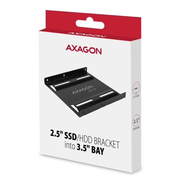 AXAGON SSD-AKKU-HALTERUNG 2,5" AUF 3,5"/RHD-125B AXAGON – Bild 2