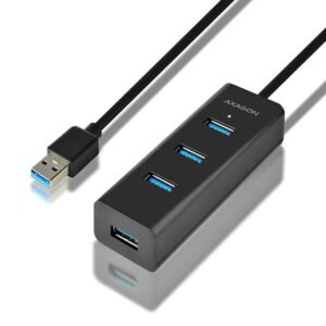 AXAGON I/O HUB USB3.0 4PORT LADEN/1.2M HUE-S2BL AXAGON