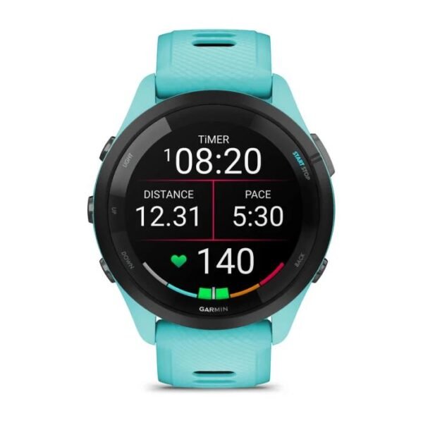GARMIN SMARTWATCH FORERUNNER 265/AQUA 010-02810-12 GARMIN – Bild 2