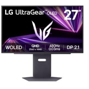 LG 26,5 Monitor "27GX790A-B" (OLED, 2560x1440, 480Hz)