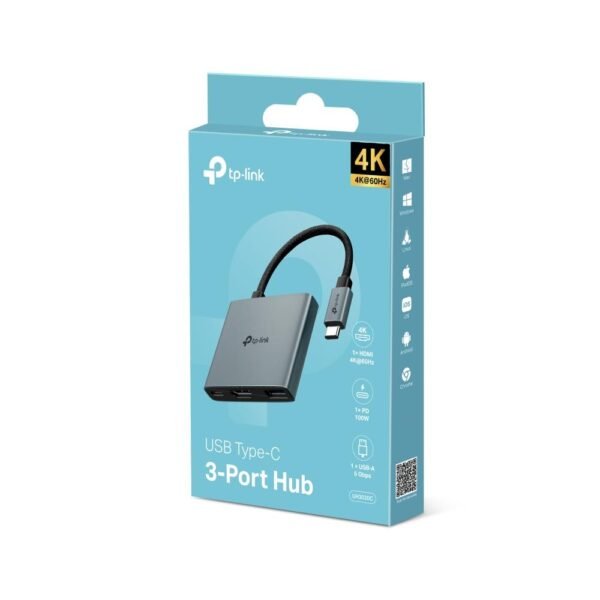 TP-LINK I/O HUB USB-C 3PORT/UH3020C TP-LINK – Bild 7