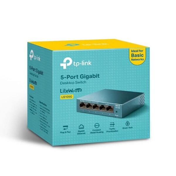 TP-LINK-Gigabit-Switch mit mehreren Anschlüssen – Bild 3