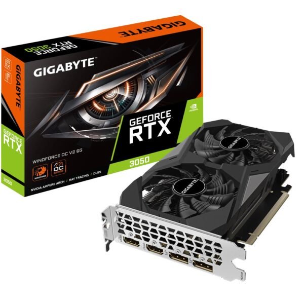 GIGABYTE NVIDIA GeForce RTX 3050 Grafikkarte 6GDDR6