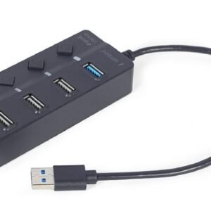 GEMBIRD I/O HUB USB3 4PORT/UHB-U3P1U2P3P-01 GEMBIRD
