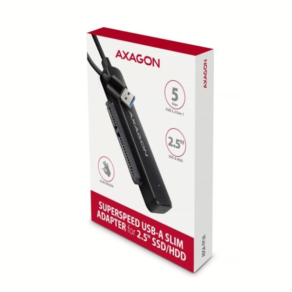 AXAGON SSD AKKU ADAPTER USB3.2/SATA/5GBPS 0.2M ADSA-FP2A AXAGON – Bild 2