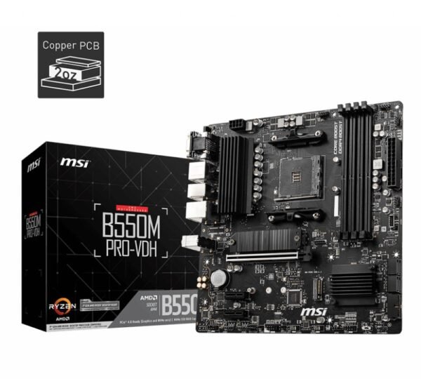 MSI AMD B550 Hauptplatine SAM4 Micro-ATX