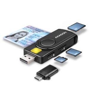AXAGON Micro SD/Micro SDHC/Micro SDXC/SD/SDHC/SDXC/Smart Card Karte