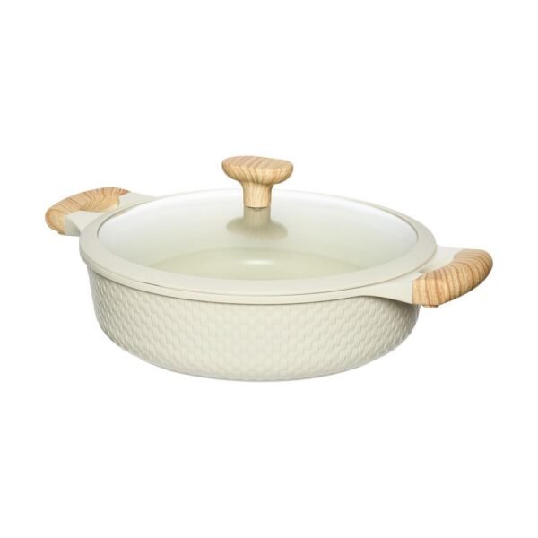 RESTO FLACHER TOPF D28CM 4.1L/BEIGE 93806 RESTO