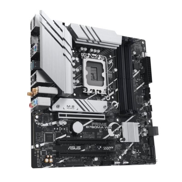 ASUS Intel B760 Express Mainboard LGA1700 Micro-ATX – Bild 4