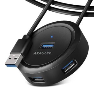 AXAGON I/O HUB USB3.2 4PORT RUND/1.2M HUE-P1AL AXAGON