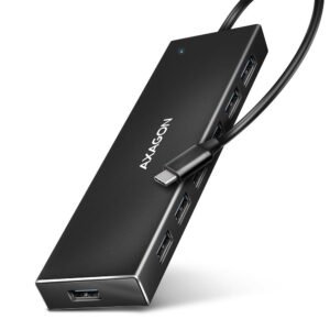 AXAGON I/O HUB USB-C 7PORT FLACH/0.3M HUE-F7C AXAGON