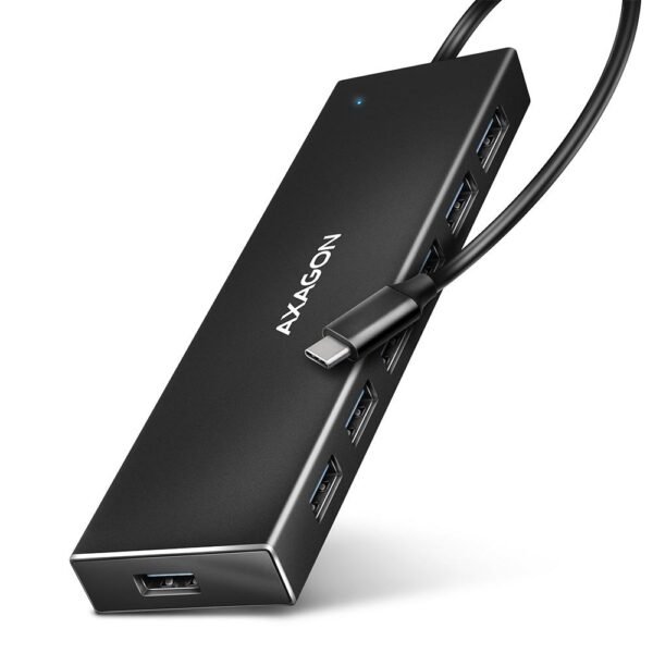 AXAGON I/O HUB USB-C 7PORT FLACH/0.3M HUE-F7C AXAGON
