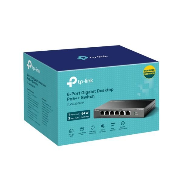TP-LINK-Gigabit-Switch mit mehreren Anschlüssen – Bild 3