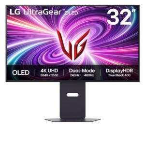 LG 32 Monitor "32GS95UV-B" (OLED, 3840x2160, 240 Hz)