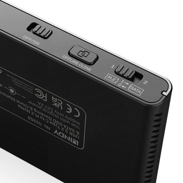 LINDY I/O DOCKING &CLONE STATION/USB3.2 ZU M.2&SATA 43359 LINDY – Bild 4