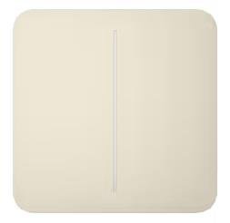 AJAX SMART SOLOBUTTON 2FACH/ELFENBEIN 46018 AJAX
