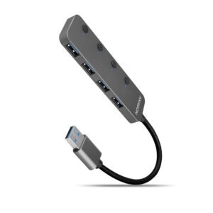 AXAGON I/O USB HUB SCHALTER 4PORT/0.2M HUE-MSA AXAGON