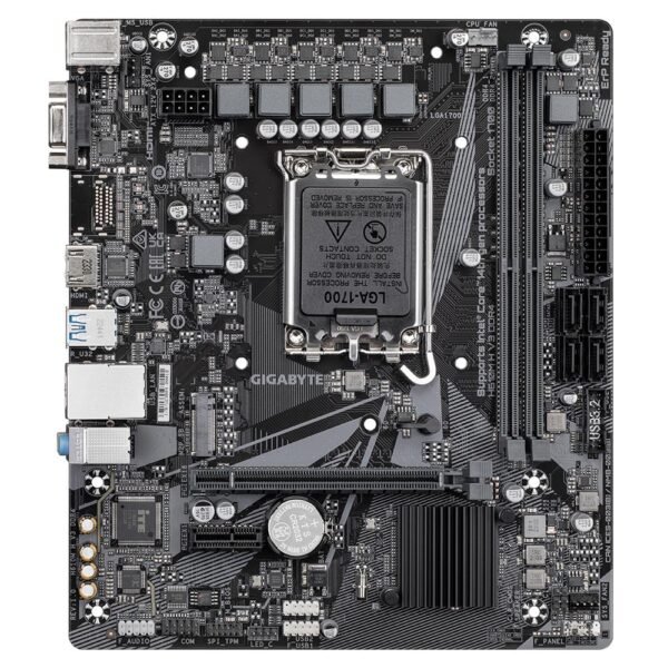 GIGABYTE Intel H610 Mainboard LGA1700 Micro-ATX – Bild 2