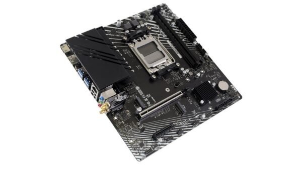 BIOSTAR AMD B850 Hauptplatine SAM5 Micro-ATX – Bild 3