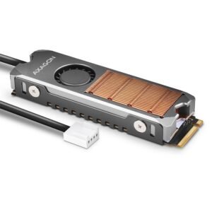 AXAGON SSD AKKU KÜHLER M.2 KUPFER LÜFTER/CLR-M2FAN AXAGON