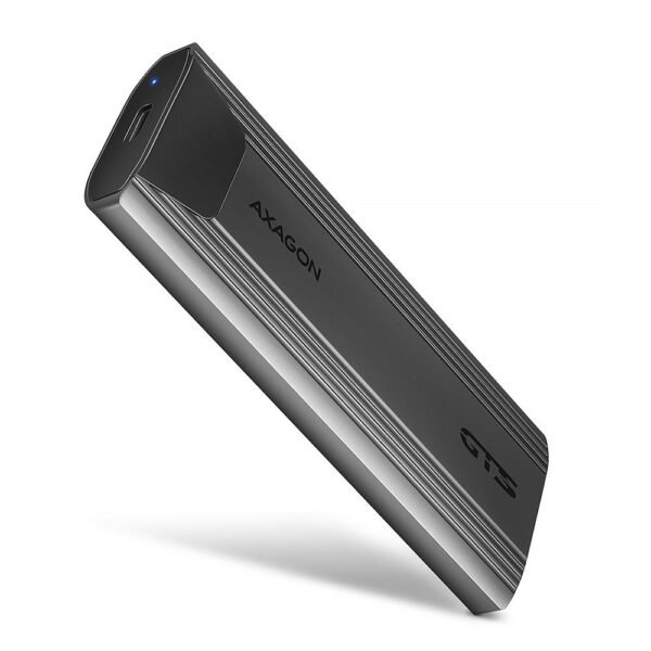 AXAGON SSD-AKKU-GEHÄUSE M.2 NVME/SATA USB-C EEM2-GTS2 AXAGON