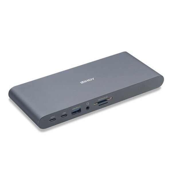 LINDY I/O DOCKING STATION USB3.2/HDMI//RJ45/DP/PD 43349 LINDY