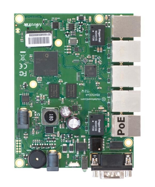 MIKROTIK NET ROUTER AKKU-KARTE/RB450GX4 MIKROTIK