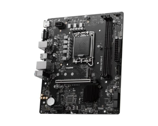 MSI Intel H610 Mainboard LGA1700 Micro-ATX – Bild 3