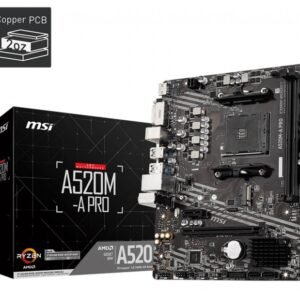 MSI AMD A520 Hauptplatine SAM4 Micro-ATX