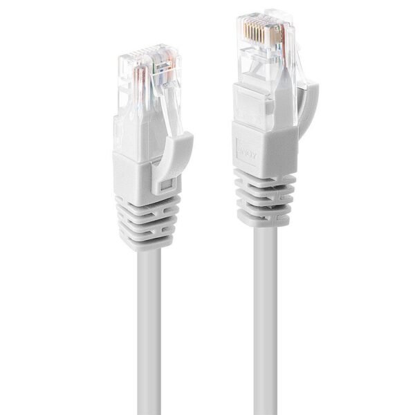 LINDY KABEL CAT6 U/UTP 0.5M/WEISS 48091 LINDY